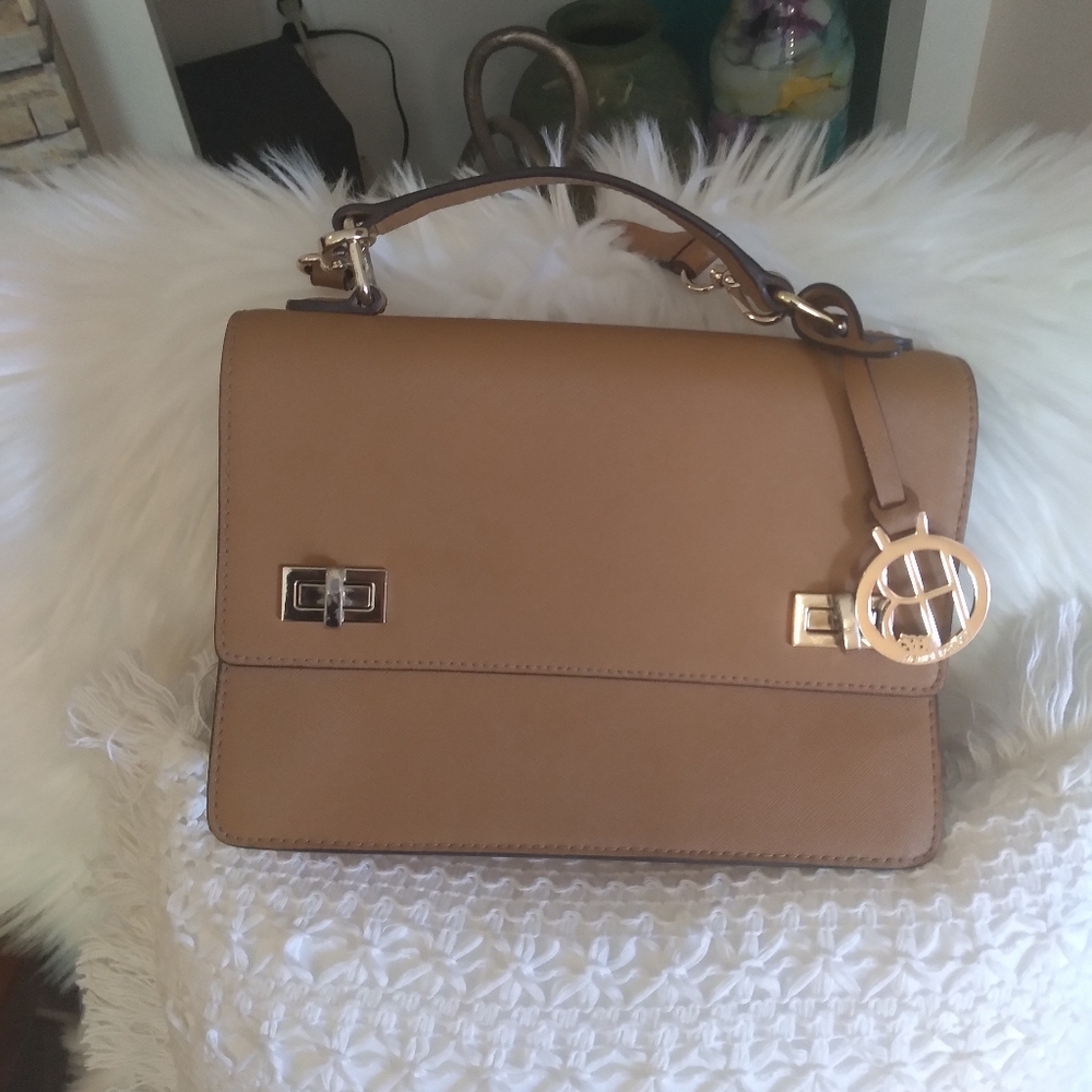 Henri bendel Crossbody bag with gold hardware